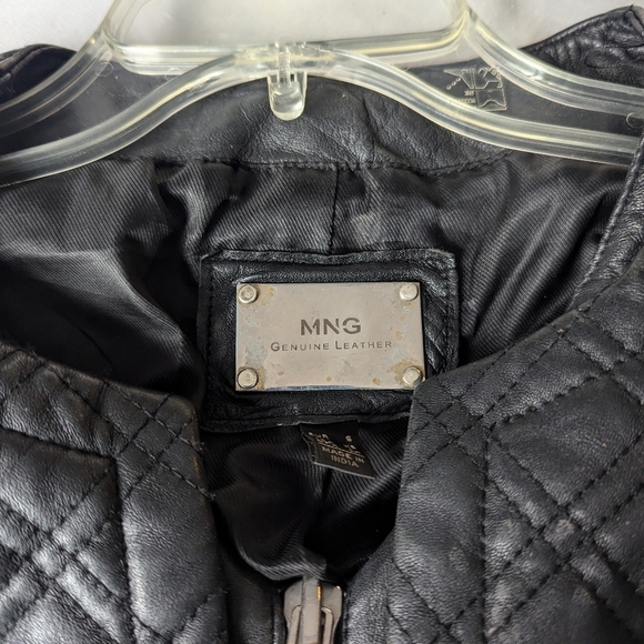 MNG Quilted Black Jacket - Picture 6 of 7